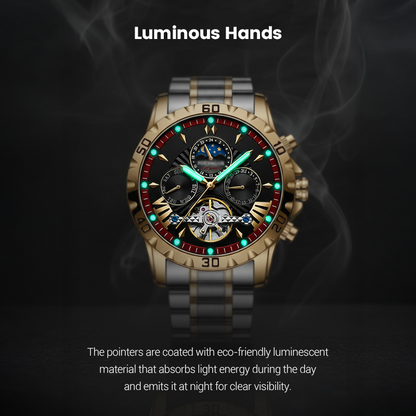 ⌚Swiss Brand New Waterproof Automatic Mechanical Watches