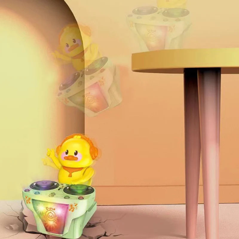 Electric DJ Swinging Duck Toy with Lights & Music