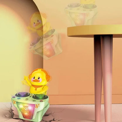 Electric DJ Swinging Duck Toy with Lights & Music