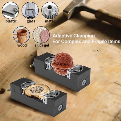 High-Precision Mini Vise Clamp For Universal Clamping of Wood, Plastic, and Metal
