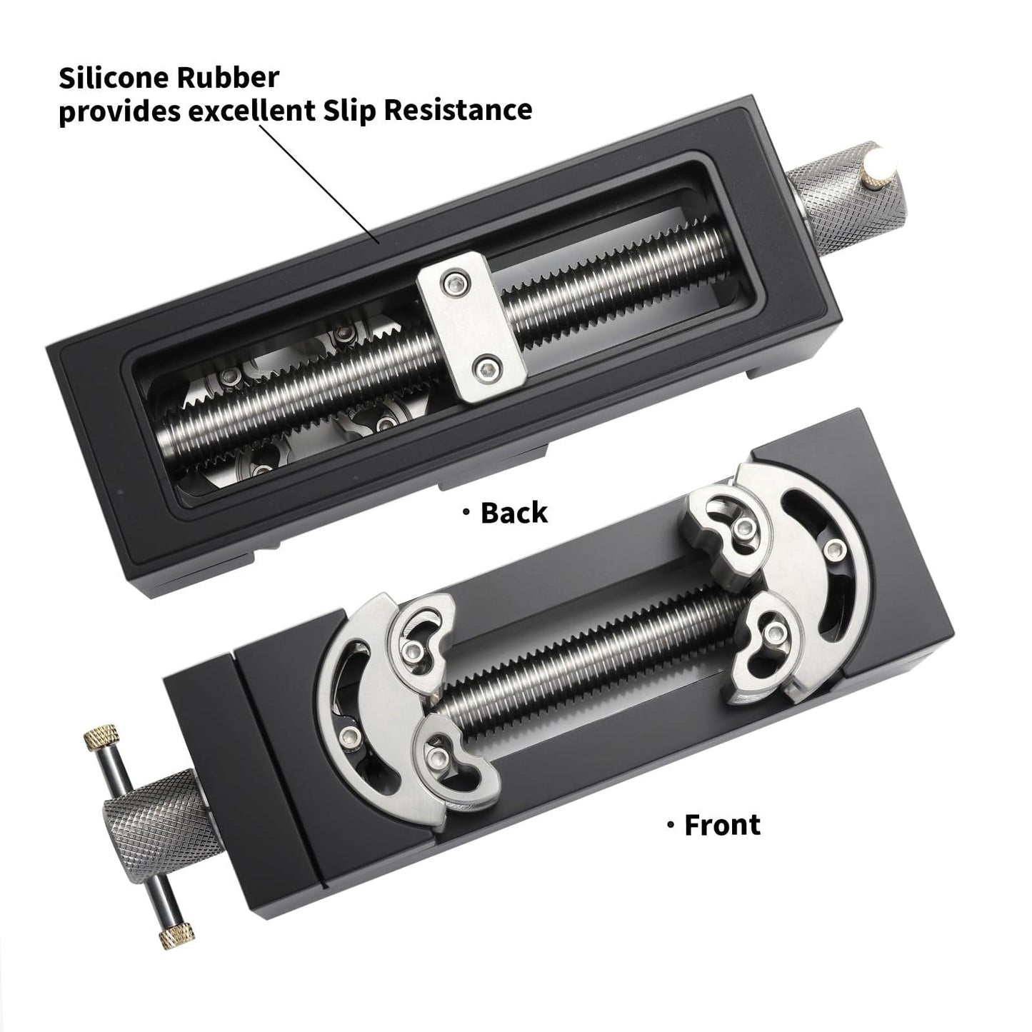 High-Precision Mini Vise Clamp For Universal Clamping of Wood, Plastic, and Metal