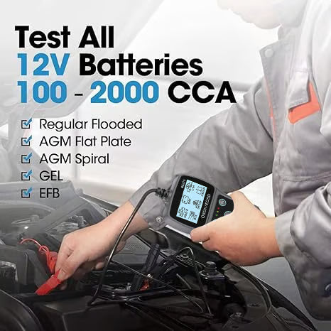 🎁2025 Hot Sale 50% OFF💥BT100 Car Battery Tester 12V Load Tester