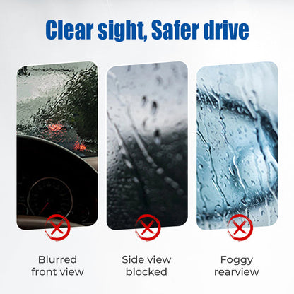 🚗 Car Glass Rain Repellent & Anti-Fog Kit - Creates Invisible Protective Layer for Enhanced Visibility in All Weather Conditions 🌧️🔮