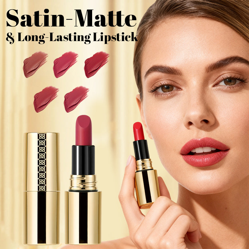 Satin-Matte & Long-Lasting Lipstick