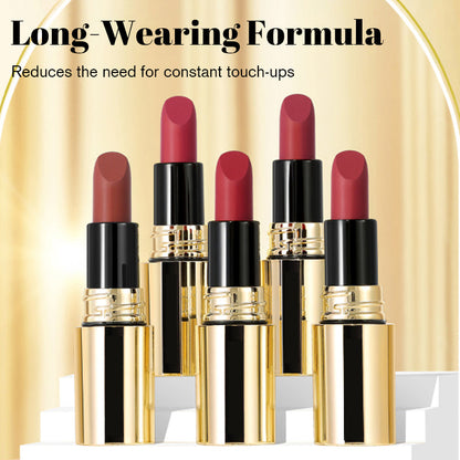 Satin-Matte & Long-Lasting Lipstick