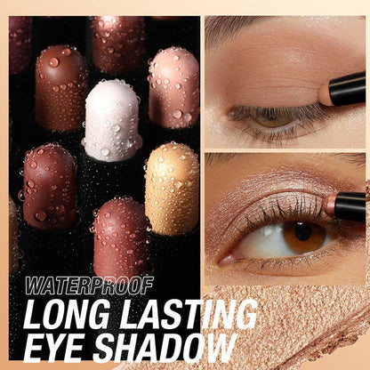 💗LAST DAY PROMOTION - 50%OFF🎁✨8 Colors Glitter Eyeshadow Stick Waterproof & Long-Wearing & Multi-Use